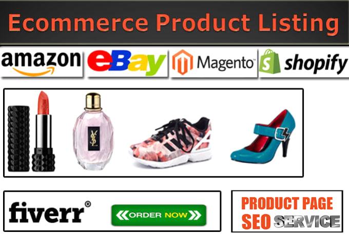 Gig Preview - Do product listing on ebay, shopify with SEO optimization