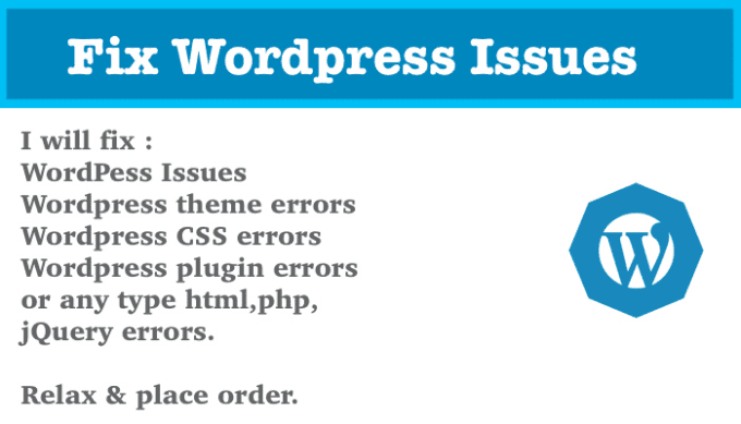 Gig Preview - Fix wordpress issues or wordpress errors