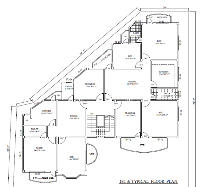 Gig Preview - Design blueprint drawing  and permit drawing  in autocad