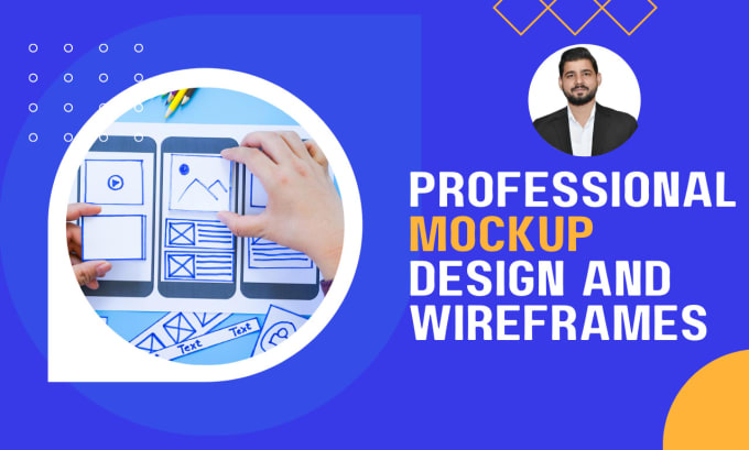 Gig Preview - Wireframe your idea and build UI UX design with a mockup