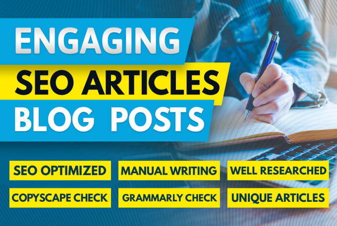 Do Engaging SEO Article Writing, Content Writing, or Blog Writing