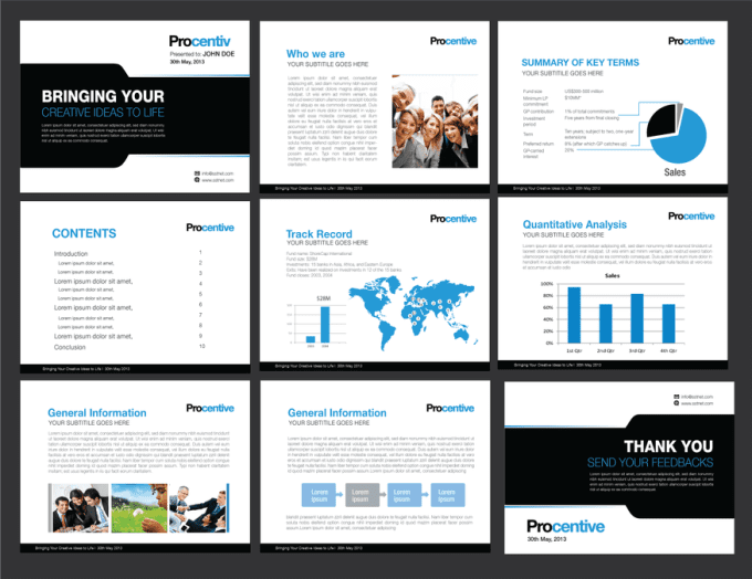 Gig Preview - Design business powerpoint presentation