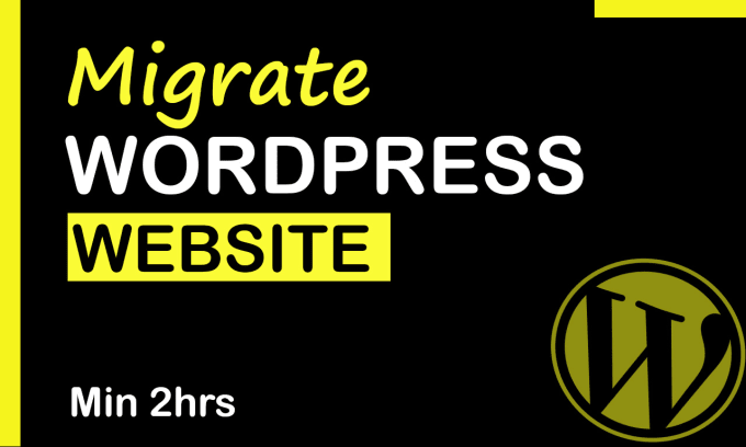 Gig Preview - Backup, transfer, move, migrate wordpress website in 5hrs