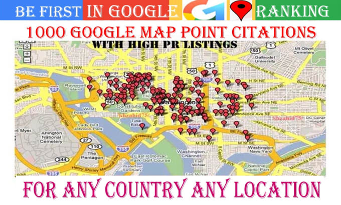 Gig Preview - Google map citations, local SEO for website and gmb ranking