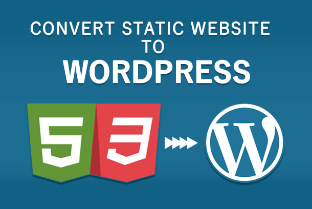 Gig Preview - Design or redesign static website to responsive wordpress