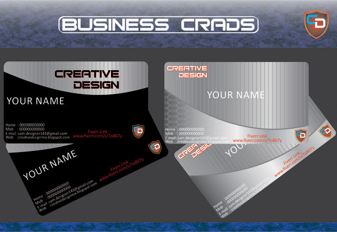 Gig Preview - Design to Business Card or Letterhead