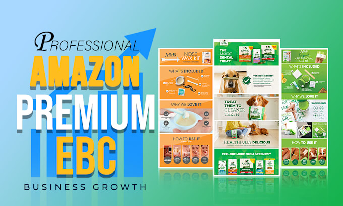 Gig Preview - Impressive premium ebc amazon a plus content