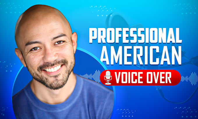 Gig Preview - Record an american male voice over in english