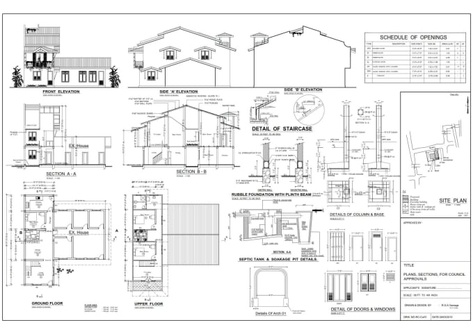 draw your mechanical or civil Architectural CAD dra