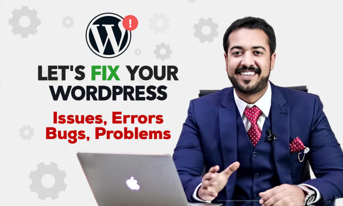 Gig Preview - Fix your wordpress website issues and errors