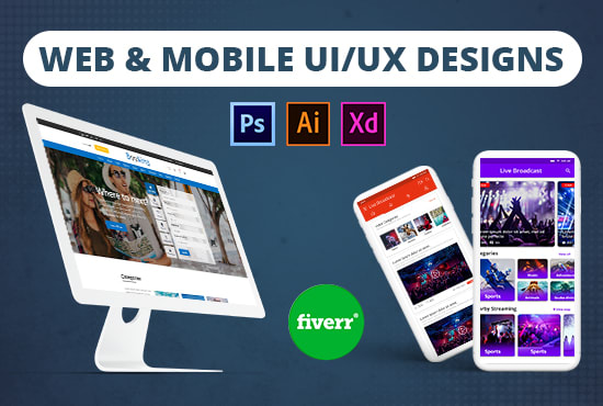 Gig Preview - Design modern ux ui for web and mobile app