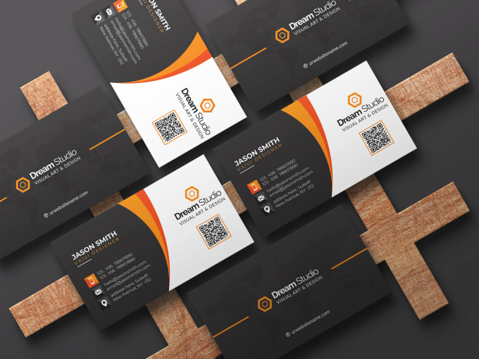 Gig Preview - Design professional business card print ready