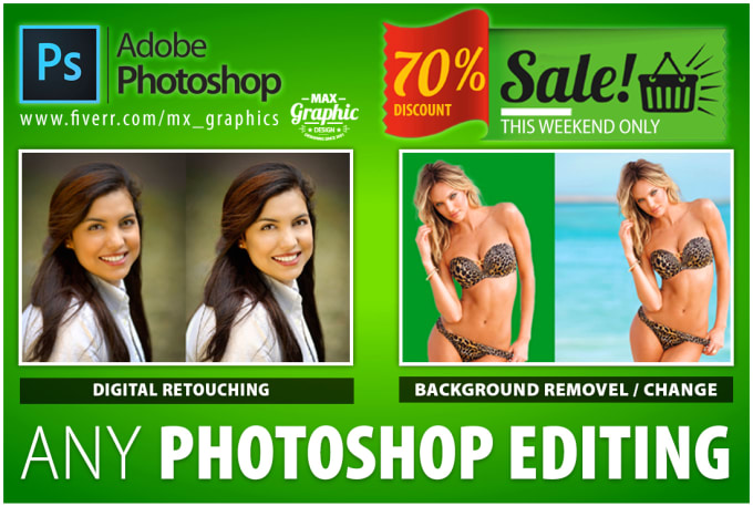 Bestseller - do professional photoshop editing services