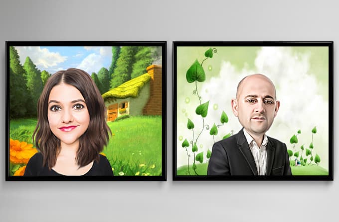 Gig Preview - Make a digital CARICATURE from your photo