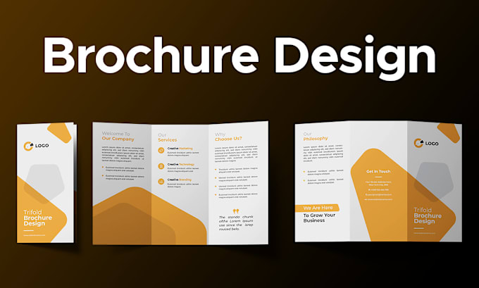 Gig Preview - Professional brochure design, high quality and creative