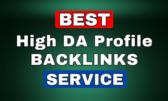 Gig Preview - Create high da backlinks to improve google rankings