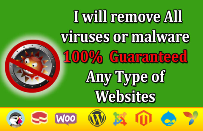 Gig Preview - Remove super fast malware, virus from any type websites