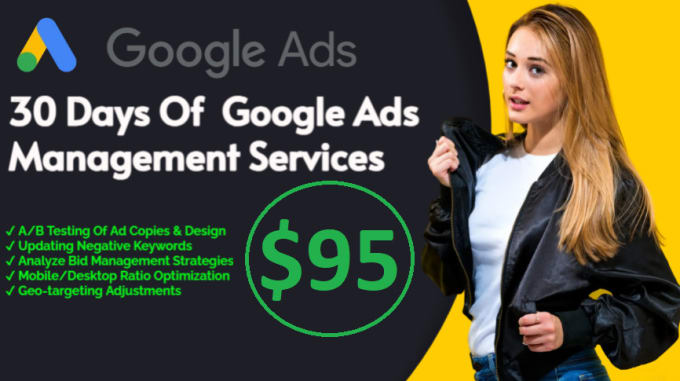 Gig Preview - Google ads ongoing monthly management