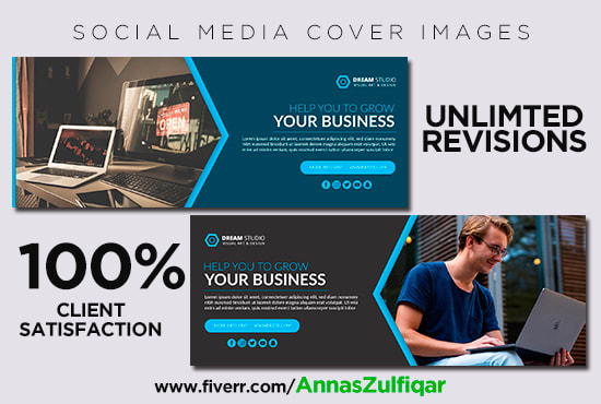 Gig Preview - Make your social media cover photo