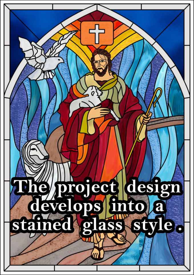 Bestseller - design real stained glass and deliver