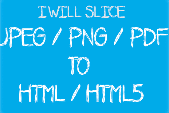 Gig Preview - Convert jpg to HTML5 in 24 hours