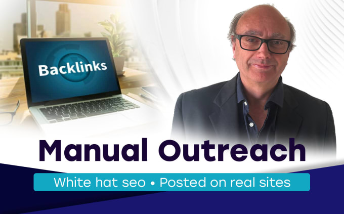 Gig Preview - Do SEO backlinks with blogger outreach for white hat links