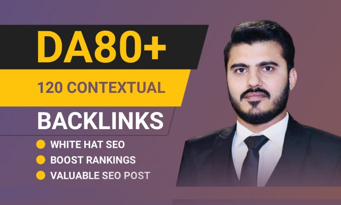 Gig Preview - Make da80 high quality dofollow contextual backlinks