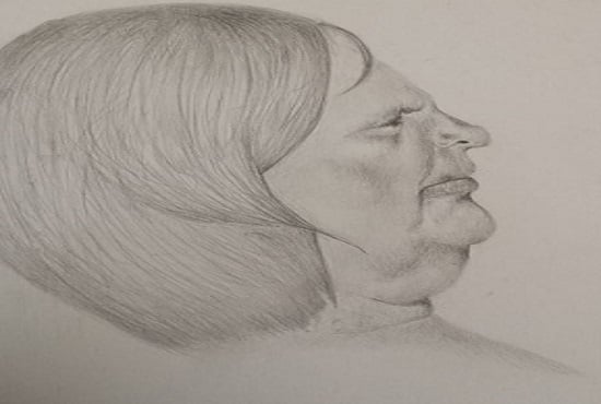 Gig Preview - Draw a portrait in pencil