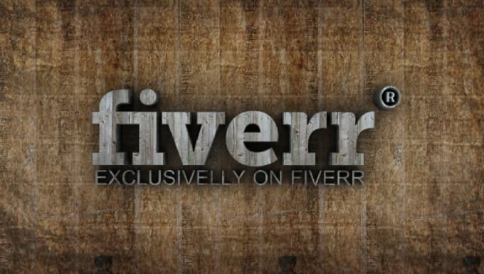 Gig Preview - Drop your logo in cool 3d animation, stone, wood, metal impact theme