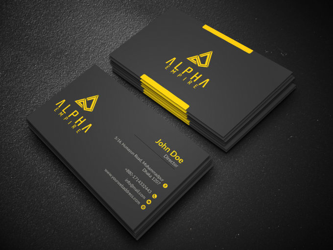 I Will Design Stunning Business Cards Within 24 Hours