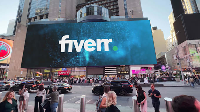 Gig Preview - Promote your logo in this amazing intro starting with the times square billboard