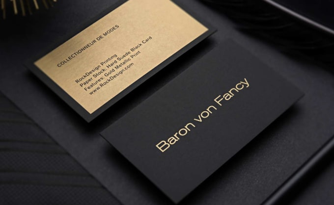 Gig Preview - Design elegant business cards