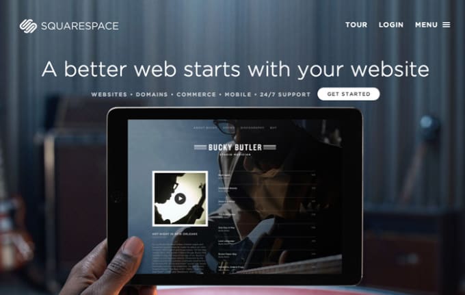 Gig Preview - Design captivating squarespace website