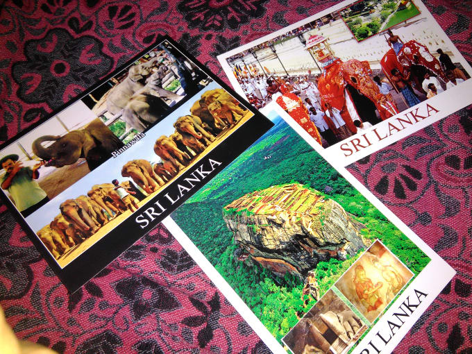 Gig Preview - Send you Sri Lankan beautiful places post cards in Sri Lanka