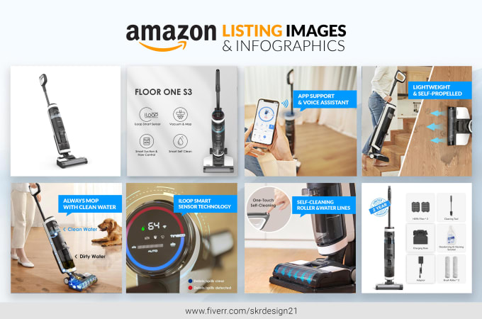 Gig Preview - Design amazon listing images and infographics