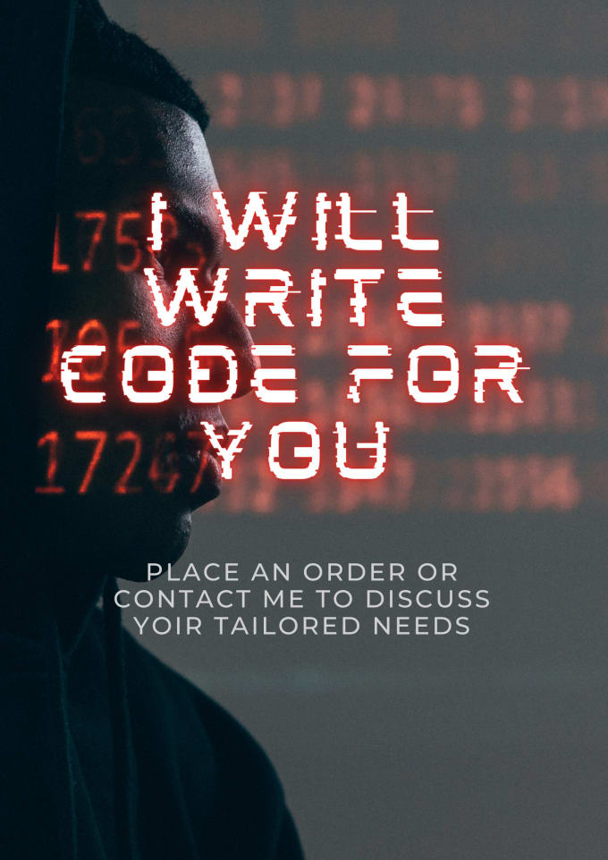 Gig Preview - Write code for you