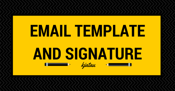 Gig Preview - Design HTML email template signature