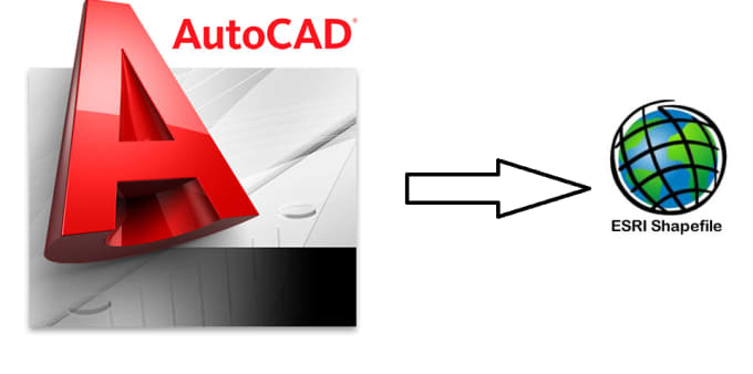 Gig Preview - Convert autocad drawing files to esri arcgis shapefiles