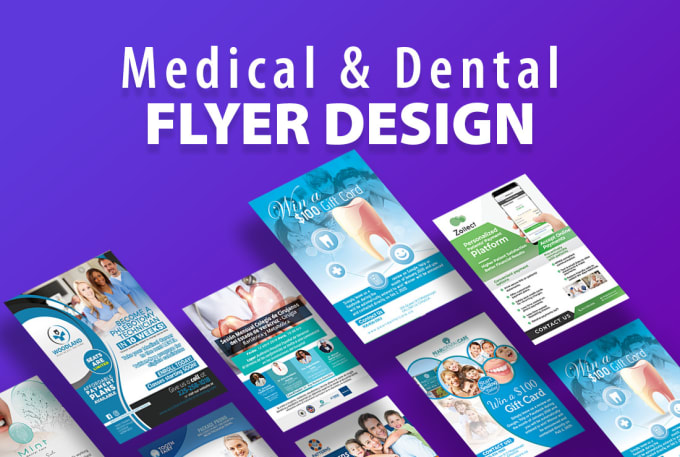 Gig Preview - Design an attractive medical, dental flyer