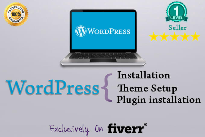 Gig Preview - Install wordpress ,setup  theme and demo content