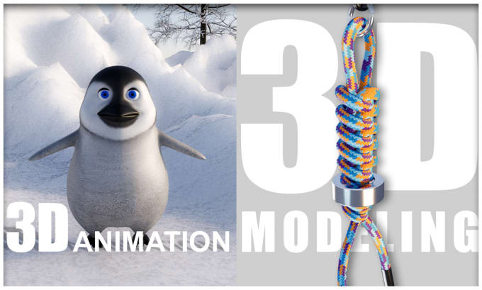 Gig Preview - Do 3d modeling rendering and animated in cinema 4d