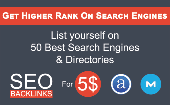 Gig Preview - 50 top search engine and directory submissions, promote your website