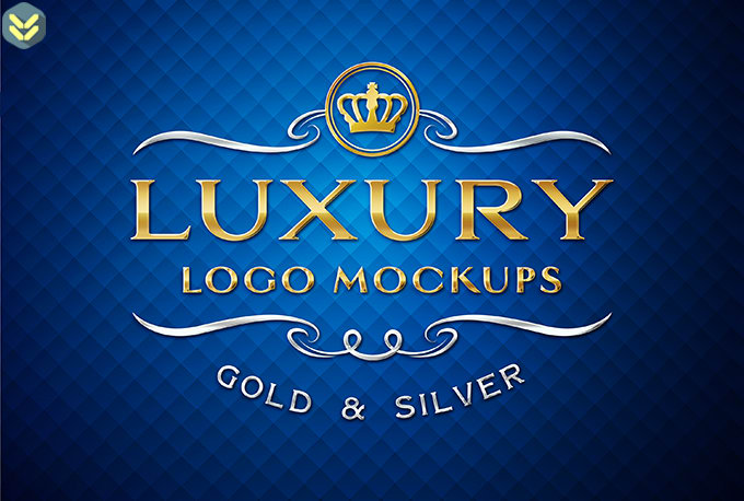 Gig Preview - Mockup your logo into luxurious and elegant style