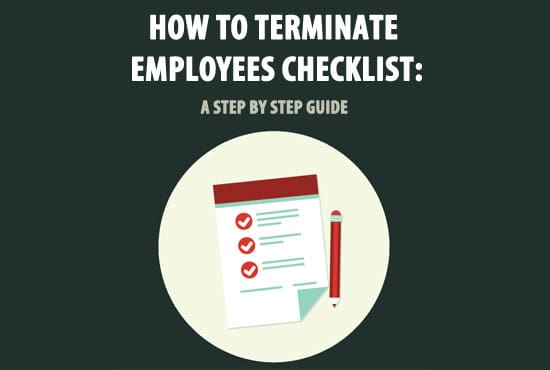 Gig Preview - Provide you an employee termination checklist