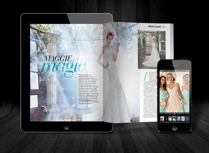 Gig Preview - Do pretty wedding catalog, brochure, wedding magazine