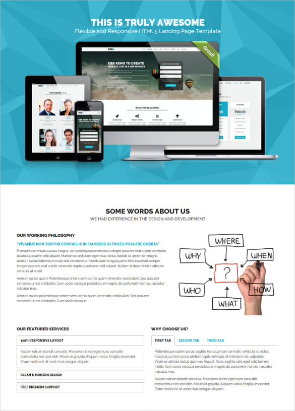 Gig Preview - Transform your online presence with a stunning custom landing page