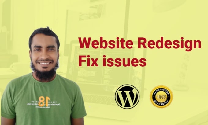 Gig Preview - Fix wordpress errors website error and redesign website or woocommerce design