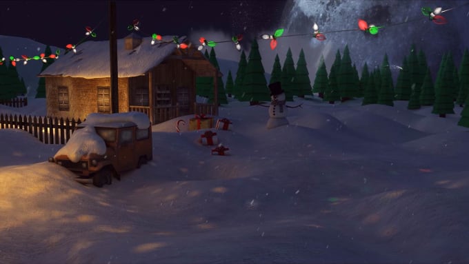 Gig Preview - Create fascinating christmas or holiday animation