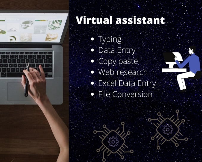 Bestseller - be virtual assistant  for data entry,data mining,web research