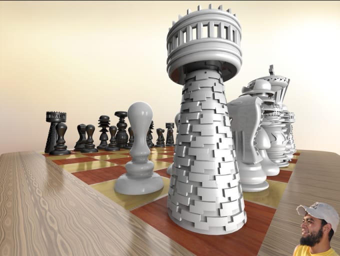 stl files for 3d printing chess pieces